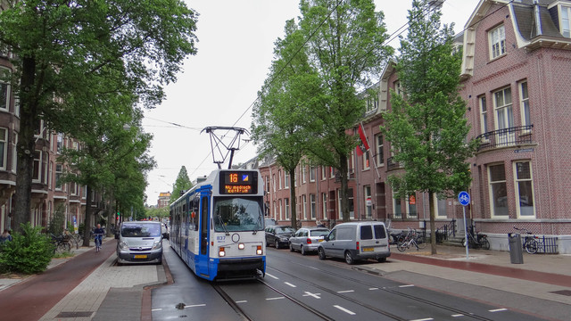 Foto van GVB 12G-tram 837 Tram door_gemaakt OVdoorNederland