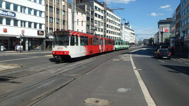 Foto van SWBV Stadtbahnwagen B 9357 Tram door Perzik