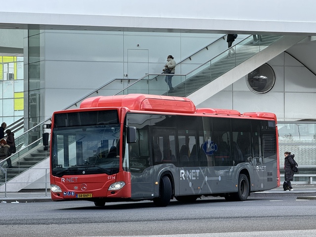 Foto van EBS Mercedes-Benz Citaro NGT Hybrid 5114 Standaardbus door Stadsbus
