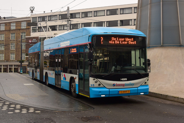 Foto van HER Hess Swisstrolley 5248 Gelede bus door NLRail