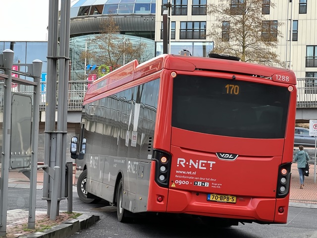 Foto van RET VDL Citea SLE-120 Hybrid 1288 Standaardbus door_gemaakt Stadsbus