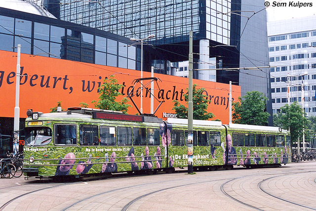 Foto van RET Rotterdamse Düwag GT8 1629 Tram door RW2014