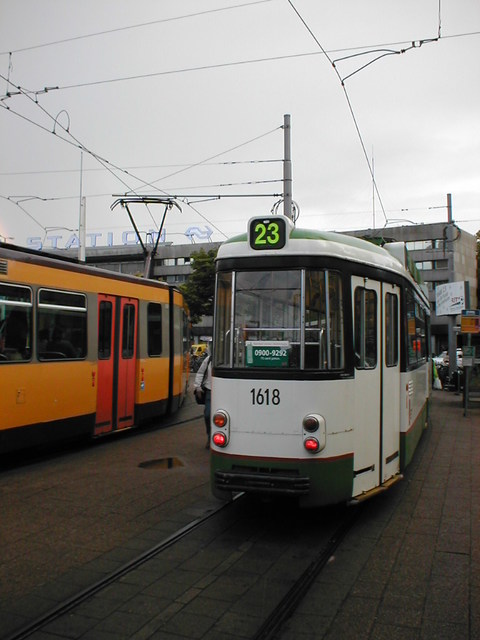 Foto van RET Rotterdamse Düwag GT8 1618 Tram door Perzik