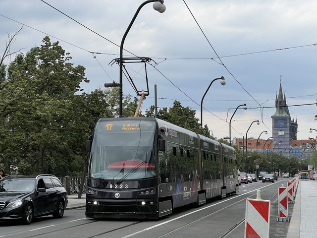Foto van PID Skoda 15T 9223 Tram door Stadsbus