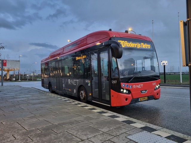 Foto van RET VDL Citea SLE-120 Hybrid 1297 Standaardbus door_gemaakt Tramspoor
