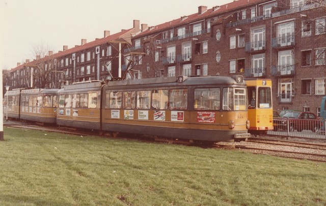 Foto van RET Düwag GT6 626 Tram door JanWillem