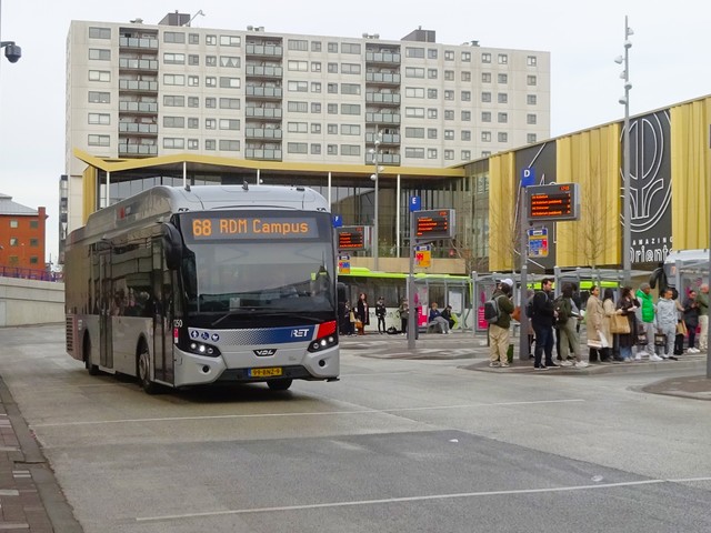 Foto van RET VDL Citea SLE-120 Hybrid 1250 Standaardbus door Rotterdamseovspotter