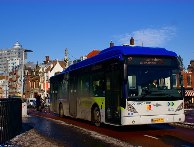 Foto van CXX Van Hool A300 Hybrid 4842 Standaardbus door tsov