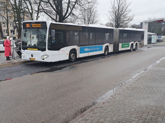 Foto van HER Mercedes-Benz CapaCity 9344 Gelede bus door_gemaakt treinspotter-Dordrecht-zuid