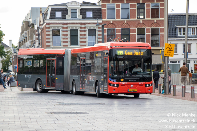 Foto van CXX Ebusco 2.2 (18mtr) 9807 Gelede bus door Busentrein