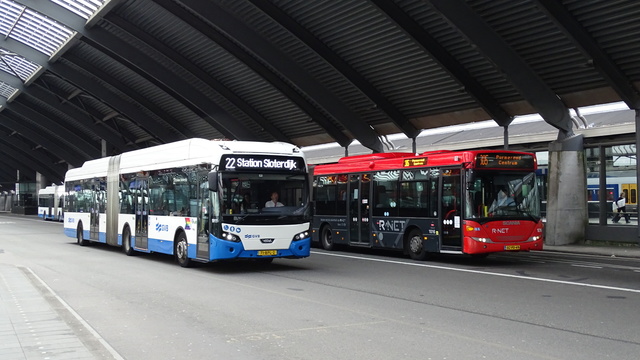 Foto van EBS Scania OmniLink G 1016 Gelede bus door SteefAchterberg