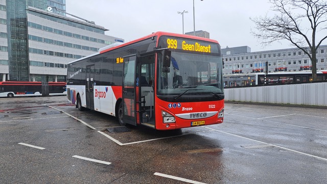 Foto van HER Iveco Crossway LE (12mtr) 5522 Standaardbus door treinspotter-Dordrecht-zuid