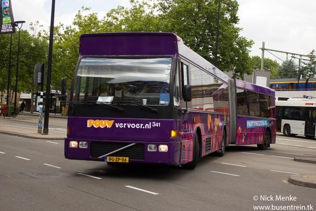 Foto van Pouw Berkhof Duvedec G 341 Gelede bus door_gemaakt Busentrein