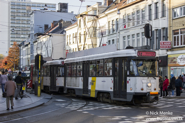 Foto van DeLijn De Lijn PCC 7106 Tram door_gemaakt Busentrein