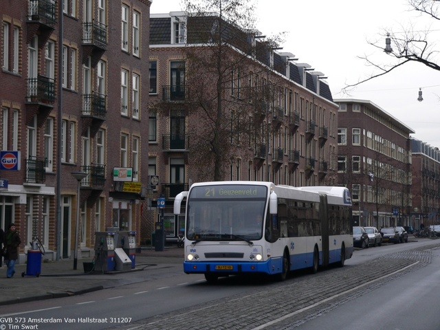 Foto van GVB Berkhof Jonckheer G 573 Gelede bus door_gemaakt tsov