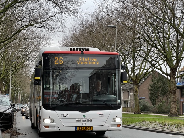 Foto van HTM MAN Lion's City CNG 1104 Standaardbus door Stadsbus