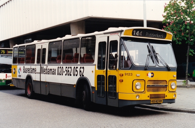 Foto van ZWNG DAF MB200 9123 Standaardbus door wyke2207