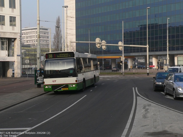 Foto van RET Berkhof Duvedec 628 Standaardbus door tsov