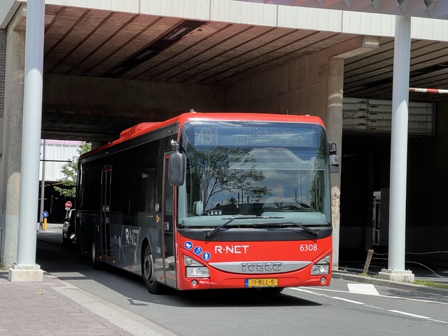 Foto van QBZ Iveco Crossway LE (13mtr) 6308 Standaardbus door Stadsbus