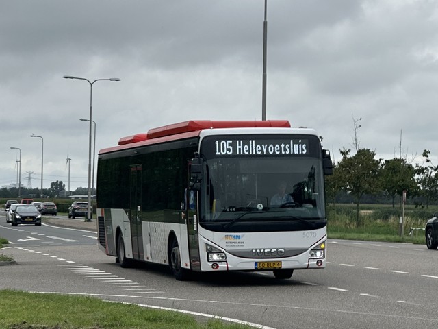 Foto van EBS Iveco Crossway LE CNG (12mtr) 5070 Standaardbus door Ovzuidnederland