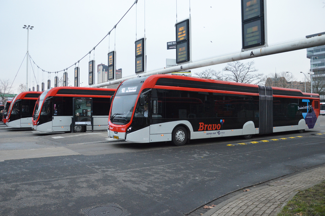 Foto van HER VDL Citea SLFA-181 Electric BRT 9541 Gelede bus door Pakjesboot12