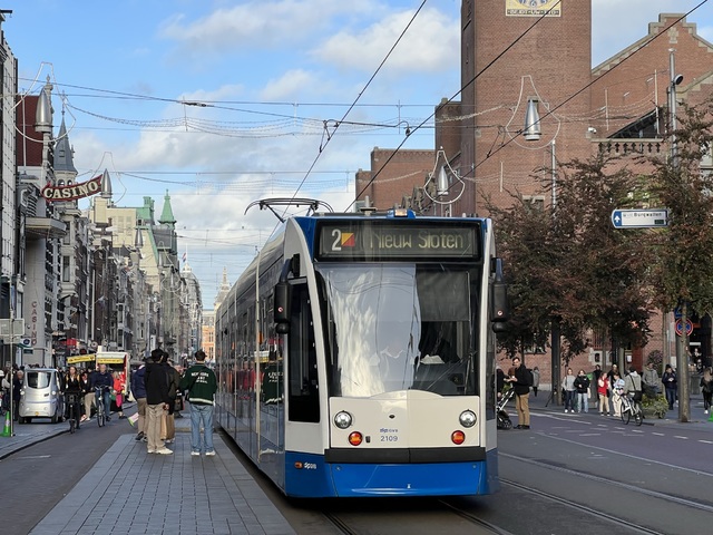 Foto van GVB Siemens Combino 2109 Tram door Stadsbus