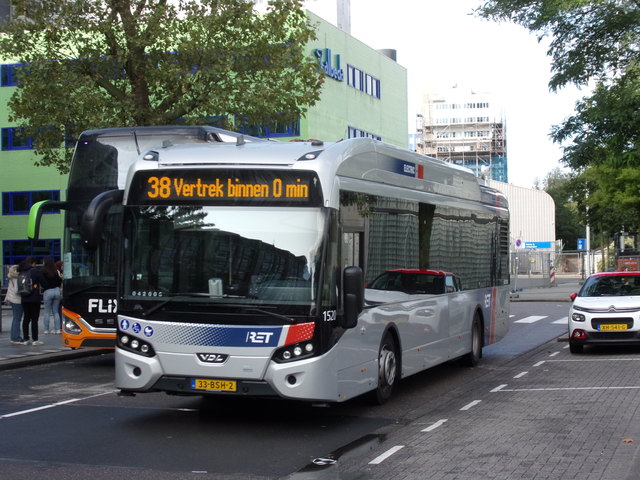 Foto van RET VDL Citea SLF-120 Electric 1520 Standaardbus door Lijn45