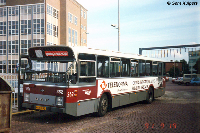 Foto van HTM DAF-Hainje CSA-I 362 Standaardbus door RW2014