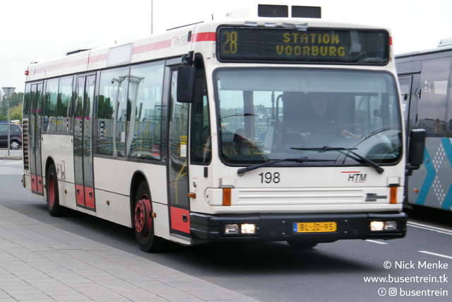 Foto van HTM Den Oudsten B96 198 Standaardbus door Busentrein