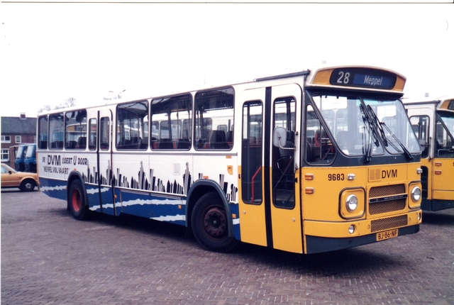 Foto van DVM DAF MB200 9683 Standaardbus door wyke2207