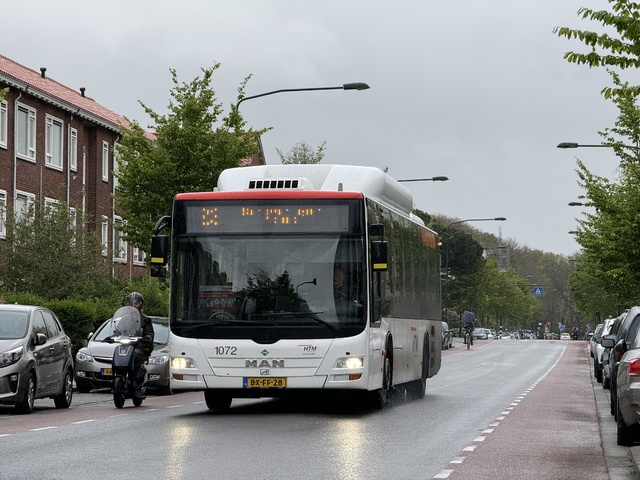 Foto van HTM MAN Lion's City CNG 1072 Standaardbus door Stadsbus
