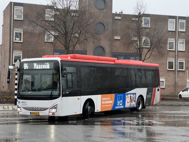 Foto van EBS Iveco Crossway LE CNG (12mtr) 5074 Standaardbus door Stadsbus