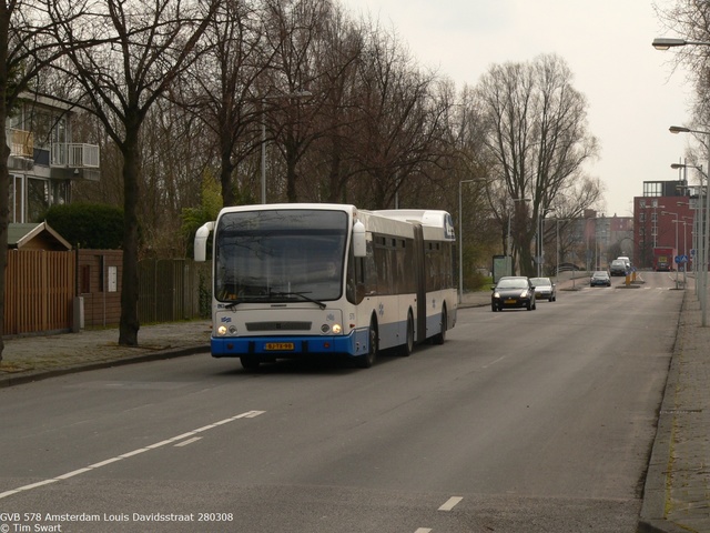 Foto van GVB Berkhof Jonckheer G 578 Gelede bus door_gemaakt tsov