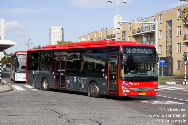 Foto van EBS Iveco Crossway LE CNG (12mtr) 5067 Standaardbus door Busentrein