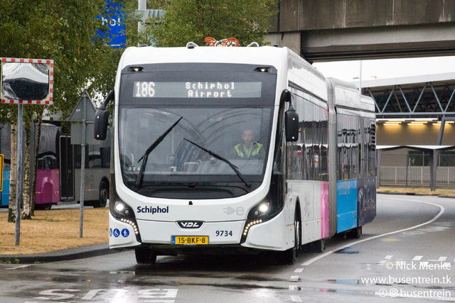 Foto van CXX VDL Citea SLFA-181 Electric 9734 Gelede bus door Busentrein