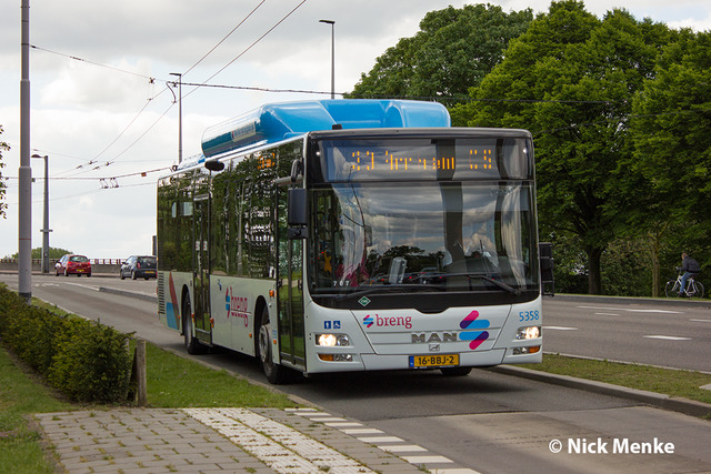 Foto van HER MAN Lion's City CNG 5358 Standaardbus door Busentrein