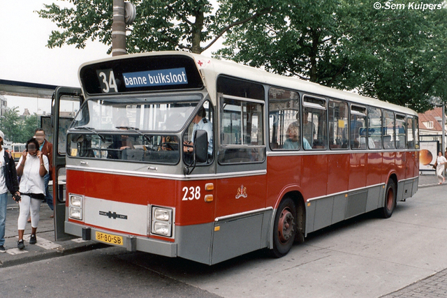Foto van GVB DAF-Hainje CSA-I 238 Standaardbus door RW2014