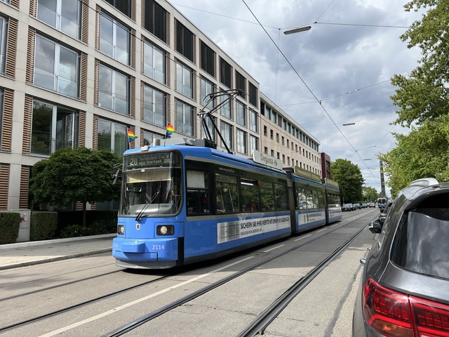 Foto van MVG GT6N 2114 Tram door_gemaakt Stadsbus