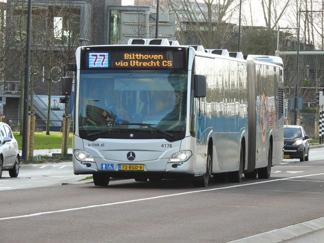 Foto van QBZ Mercedes-Benz Citaro G 4176 Gelede bus door stefan188