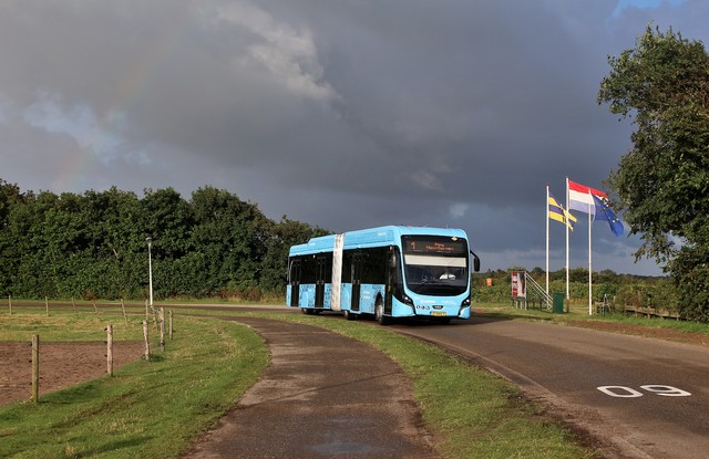 Foto van ARR VDL Citea SLFA-181 Electric 3041 Gelede bus door mauricehooikammer