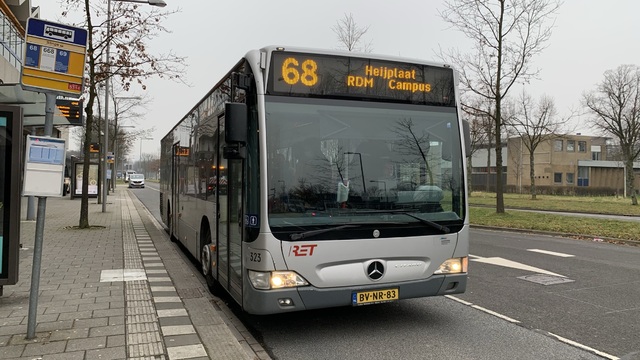 Foto van RET Mercedes-Benz Citaro 323 Standaardbus door Stadsbus