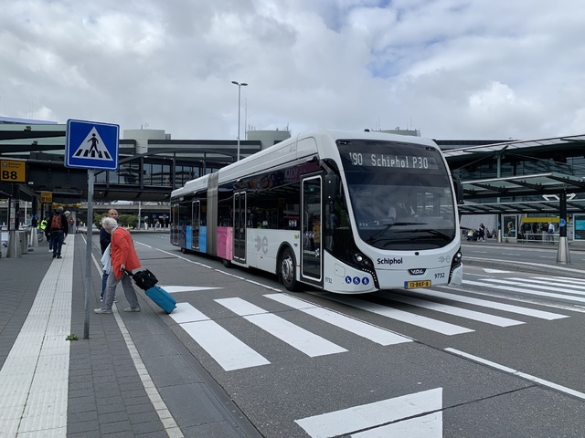 Foto van CXX VDL Citea SLFA-181 Electric 9732 Gelede bus door_gemaakt Stadsbus