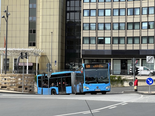 Foto van WSW Mercedes-Benz Citaro G 2075 Gelede bus door_gemaakt Stadsbus
