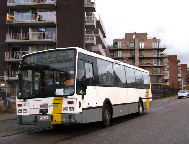 Foto van DeLijn Van Hool A600 3712 Standaardbus door Maiden666