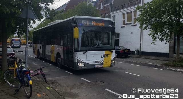 Foto van DeLijn Iveco Crossway LE (12mtr) 5737 Standaardbus door_gemaakt Fluovestje64