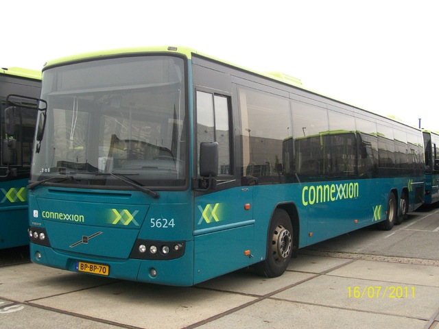 Foto van CXX Volvo 8700 BLE 5624 Standaardbus door wyke2207