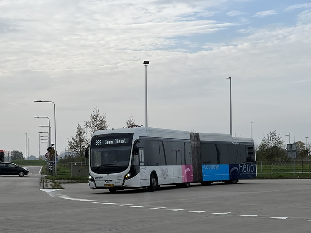 Foto van CXX VDL Citea SLFA-181 Electric 9703 Gelede bus door_gemaakt Stadsbus