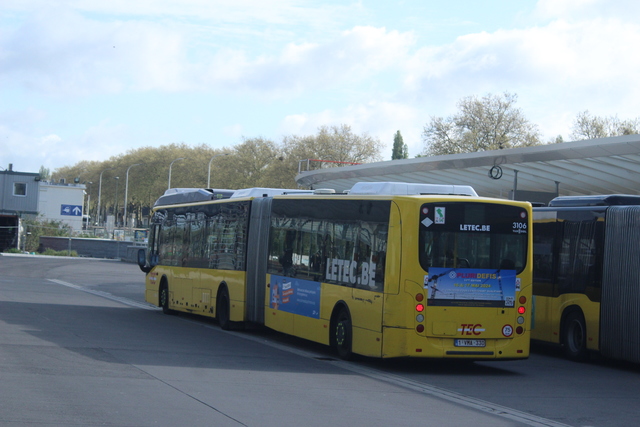 Foto van TEC Van Hool AG300 3106 Gelede bus door MHVentura