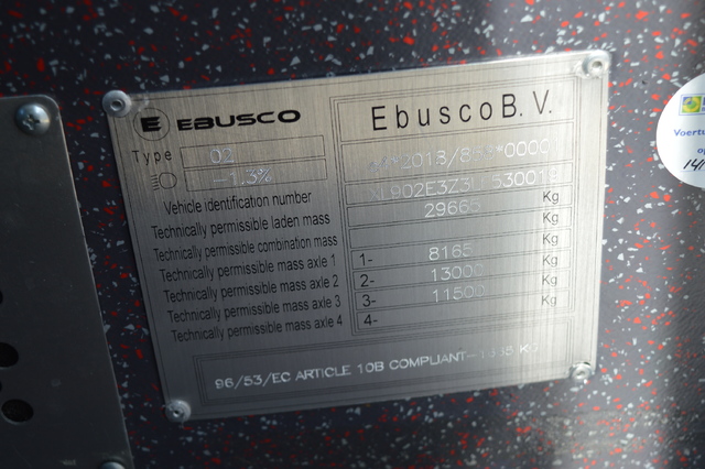 Foto van CXX Ebusco 2.2 (18mtr) 9817 Gelede bus door wyke2207