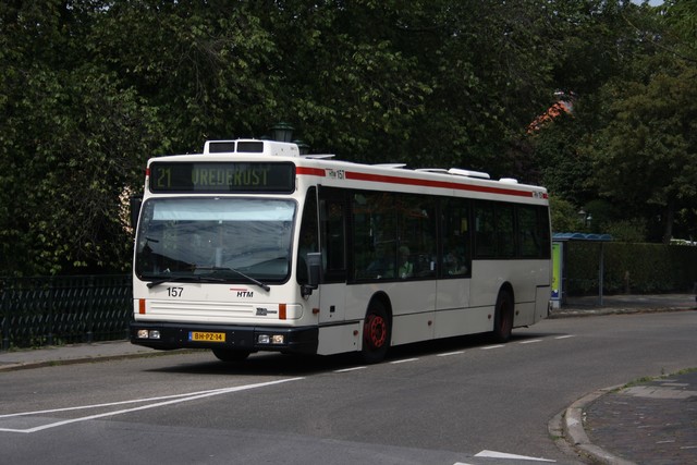 Foto van HTM Den Oudsten B96 157 Standaardbus door dmulder070